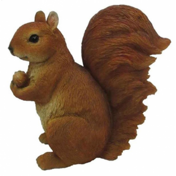 Fallen Fruits Sitting Squirrel Garden Ornament (Size L)