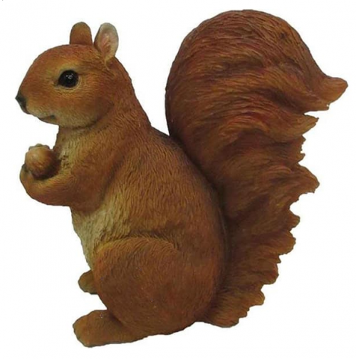 Fallen Fruits Sitting Squirrel Garden Ornament (Size L)