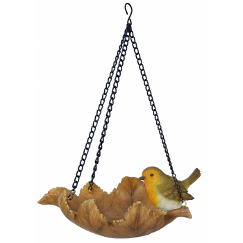 Vivid Arts Hanging WBC Robin Leaf Feeder