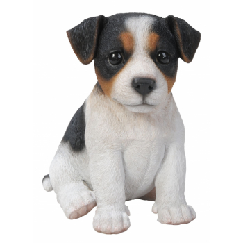 Vivid Arts Pet Pals Black/White Jack Russell Puppy (Size F)