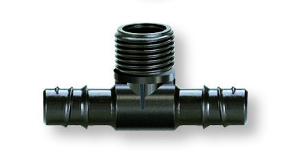 Claber 1/2 inch 3-Way Threaded Adaptor