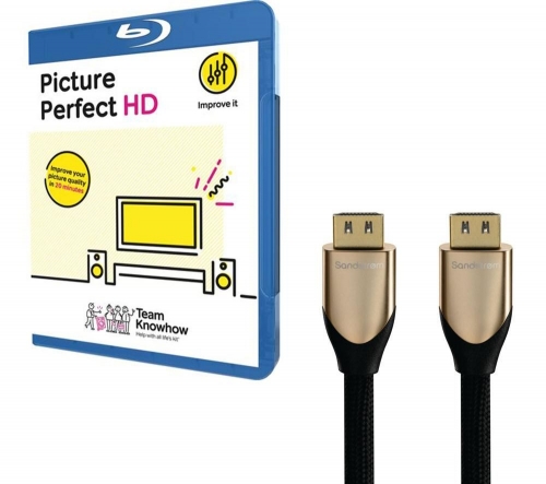 KNOWHOW Picture Perfect & 1 m HDMI Cable with Ethernet Bundle