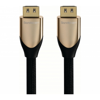 SANDSTROM Gold Series S2HDM315 Premium High Speed HDMI Cable with Ethernet - 2 m