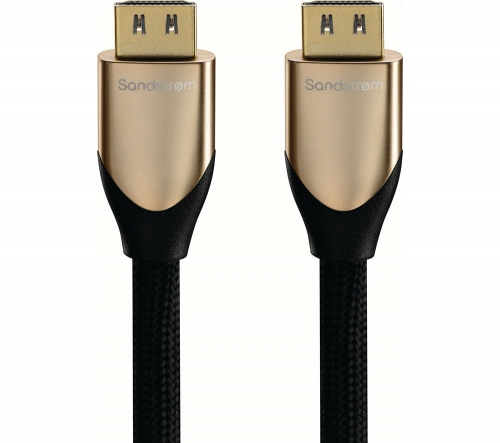 SANDSTROM Gold Series S1HDM315 Premium High Speed HDMI Cable with Ethernet - 1 m