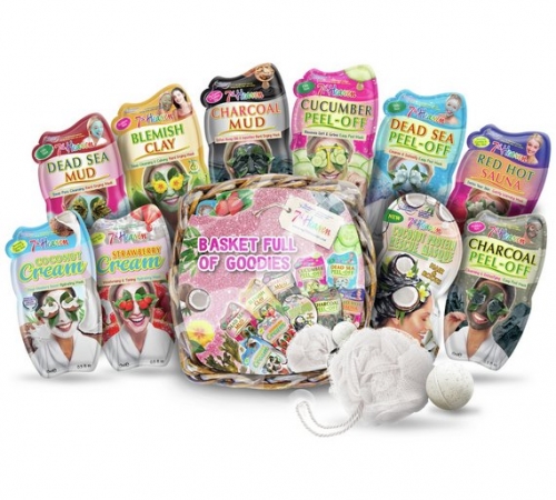 7th Heaven Face Mask Gift Basket Full of Goodies