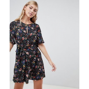 Stradivarius floral print dress