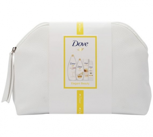 Dove Elegant Beauty Wash Bag Gift Set