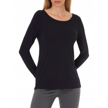 Betty & Co Long Sleeve T-Shirt, Dark Sapphire