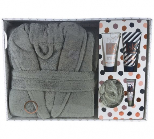 Technic Love & Kisses Bath Robe Gift Set