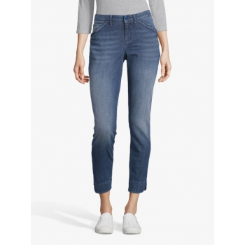 Betty & Co 5 Pocket Skinny Jeans, Blue Denim