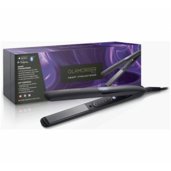 Glamoriser GLA045A Bluetooth Hair Straightener - Black