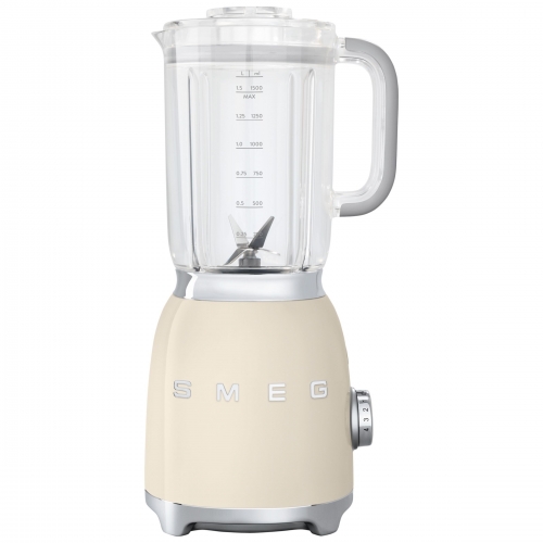 Smeg BLF01 50s Retro Style Food Blender, Cream