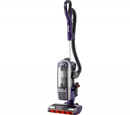 SHARK DuoClean Powered Lift-Away AX910UK Upright Bagless Vacuum Cleaner - Purple & Grey