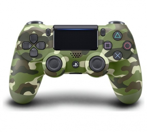 PS4 DualShock 4 V2 Wireless Controller - Green Camo