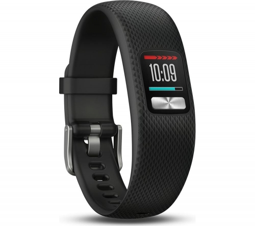 GARMIN Vivofit 4 Fitness Tracker - Black, Small/Medium