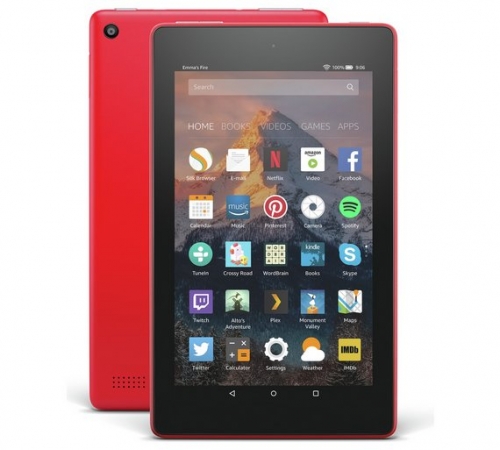 Amazon Fire 7 Alexa 7 Inch 8GB Tablet - Punch Red