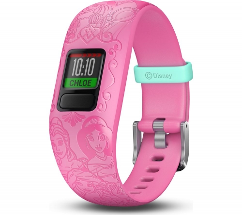 GARMIN vivofit jr. 2 Kid's Activity Tracker - Pink Disney Princess, Adjustable Band