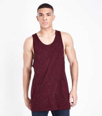 Burgundy Spray Wash Vest