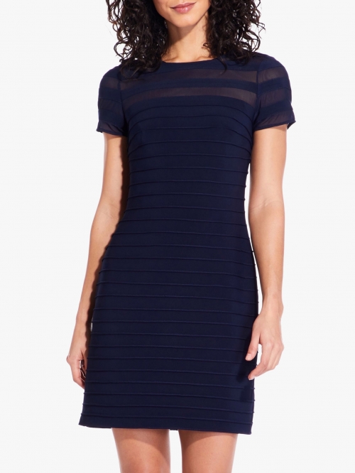 Adrianna Papell A-Line Dress, Blue Moon