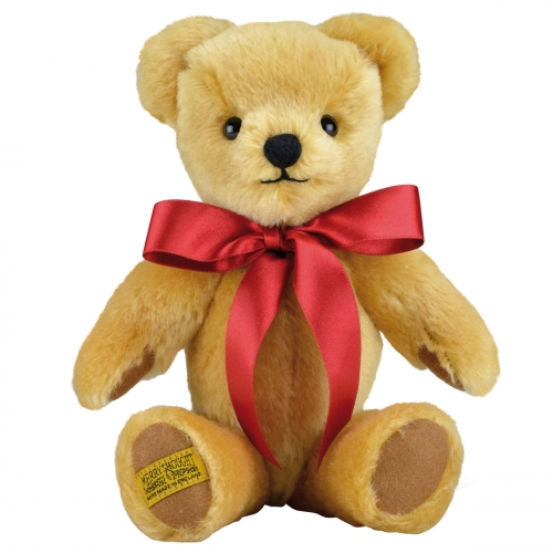 Merrythought London Gold Teddy Bear Soft Toy, Small