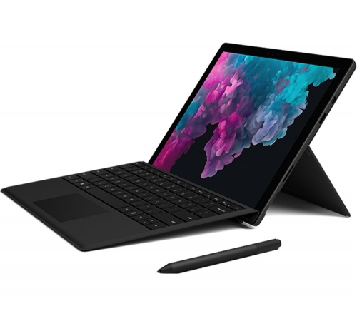 MICROSOFT 12.3" Intel® Core™ i5 Surface Pro 6 - 256 GB SSD, Black + Surface Pen - Platinum