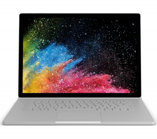 MICROSOFT Surface Book 2 15" - 256 GB, Silver + Office 365 Personal - 1 year for 1 user + LiveSafe Premium 2019 - 1 year for unlimited devices