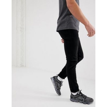 ASOS DESIGN skinny jeans in washed black