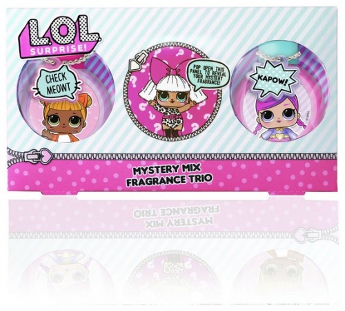 LOL Surprise for Kids Mystery Fragrance Gift Set - 3 x 30ml