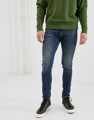 ASOS DESIGN super skinny jeans in vintage dark wash