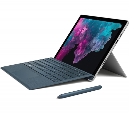 MICROSOFT 12.3" Intel® Core™ i7 Surface Pro 6 - 256 GB SSD, Platinum + Surface Pen - Platinum