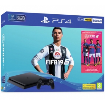 Sony PS4 500GB Console and FIFA 19 Bundle