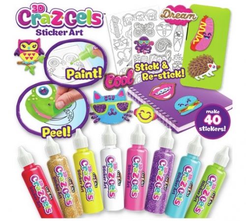 Cra-Z-Gels Deluxe Sticker Starter Set