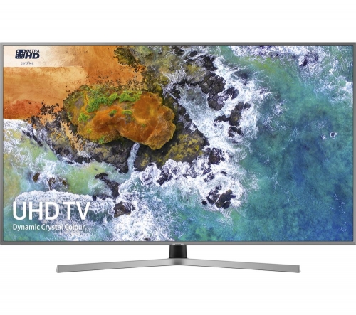 SAMSUNG UE43NU7470 43" Smart 4K Ultra HD HDR LED TV + S1HDM315 HDMI Cable with Ethernet - 1 m