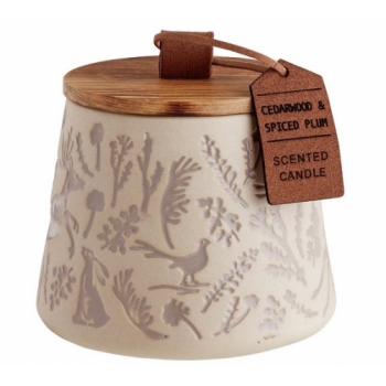 Argos Home Rural Retreat Printed Ceramic Candle