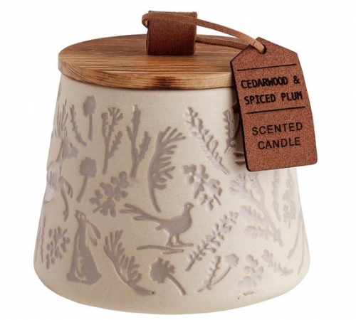 Argos Home Rural Retreat Printed Ceramic Candle