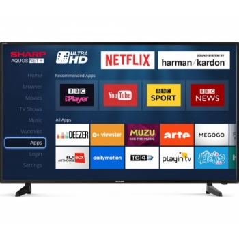 SHARP LC-40UG7252K Smart 4K Ultra HD HDR LED TV