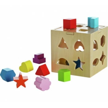 Chad Valley PlaySmart Wooden Shape Sorter