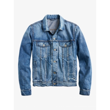 J.Crew Classic Denim Jacket, Medium Worn