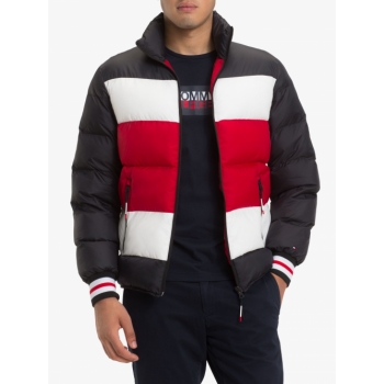 Tommy Hilfiger Stripe Quilted Bomber Jacket, Multi