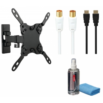 LOGIK LFMSKS16 Full Motion TV Bracket Starter Kit