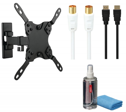 LOGIK LFMSKS16 Full Motion TV Bracket Starter Kit