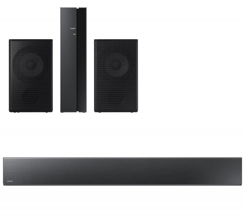 SAMSUNG Sound+ HW-MS650 3.0 All-in-One Sound Bar & Wireless Rear Speaker Kit Bundle