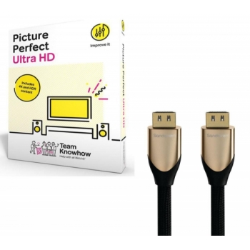 KNOWHOW Picture Perfect Plus & 1 m HDMI Cable with Ethernet Bundle