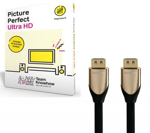 KNOWHOW Picture Perfect Plus & 1 m HDMI Cable with Ethernet Bundle