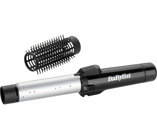 BABYLISS BAB2585U Gas Curling Tong & Brush - Black