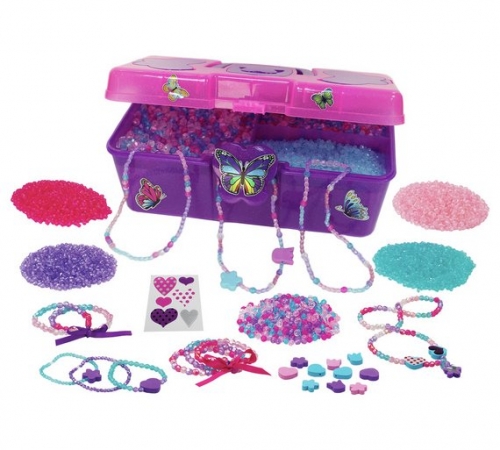 Chad Valley Be U Bead Box and 5000 Beads