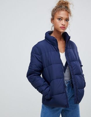 Blend She Dales tube quilted short jacket