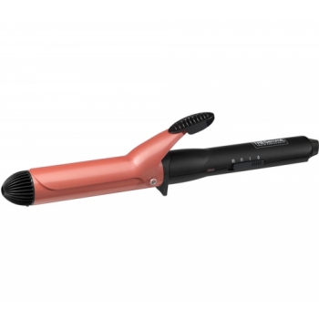 TRESEMME 2805BU Perfectly (un)Done Curls Curling Tongs - Black & Coral