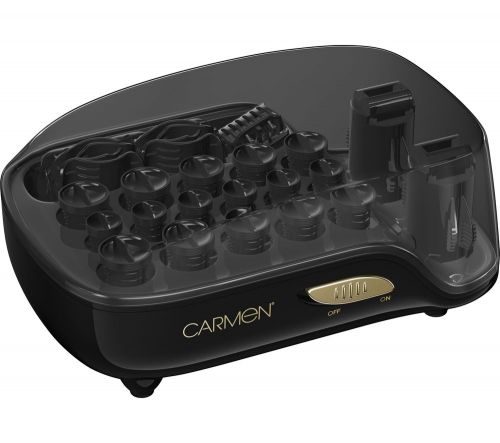 CARMEN C81041 Electric Heated Hair Rollers - Black