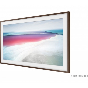 SAMSUNG 55" Customisable Frame Bezel - Walnut